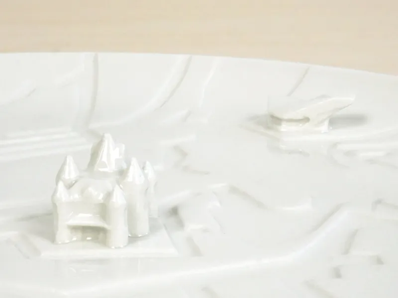 Hot Pamono Amsterdam City Plate from Studio Lorier