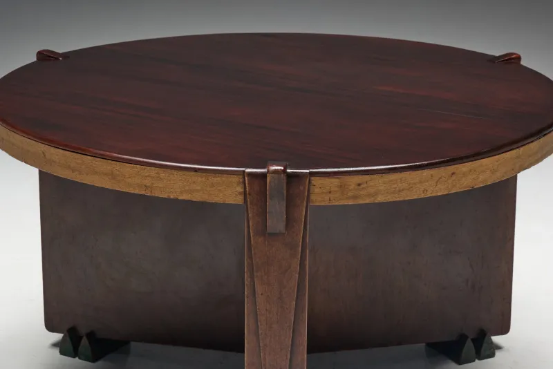 Online Pamono Amsterdam School Table by Hildo Krop, 1920s