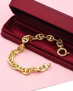 Pamono Anchor Ship Chain Bracelet><noscript><img width=