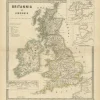 Best Pamono Ancient Cartography of Britannia and Hibernia, 1880
