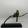Pamono André Vincent Becquerel, Animal Sculpture, 1920s-1940s, Bronze on Marble Base> Art Deco