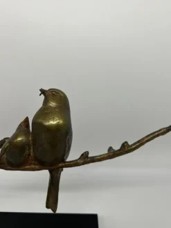Pamono André Vincent Becquerel, Animal Sculpture, 1920s-1940s, Bronze on Marble Base><noscript><img width=