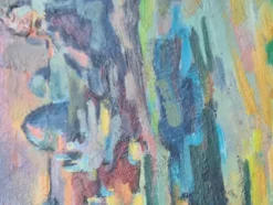 Pamono Andre Boureau after Othon Freize, Fauvist Algeria, 1920s-1940s, Oil on Board, Framed><noscript><img width=