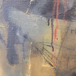Clearance Pamono Andrés Mende, H5 Abstract Informalist Artwork, 2017, Oil on Canvas