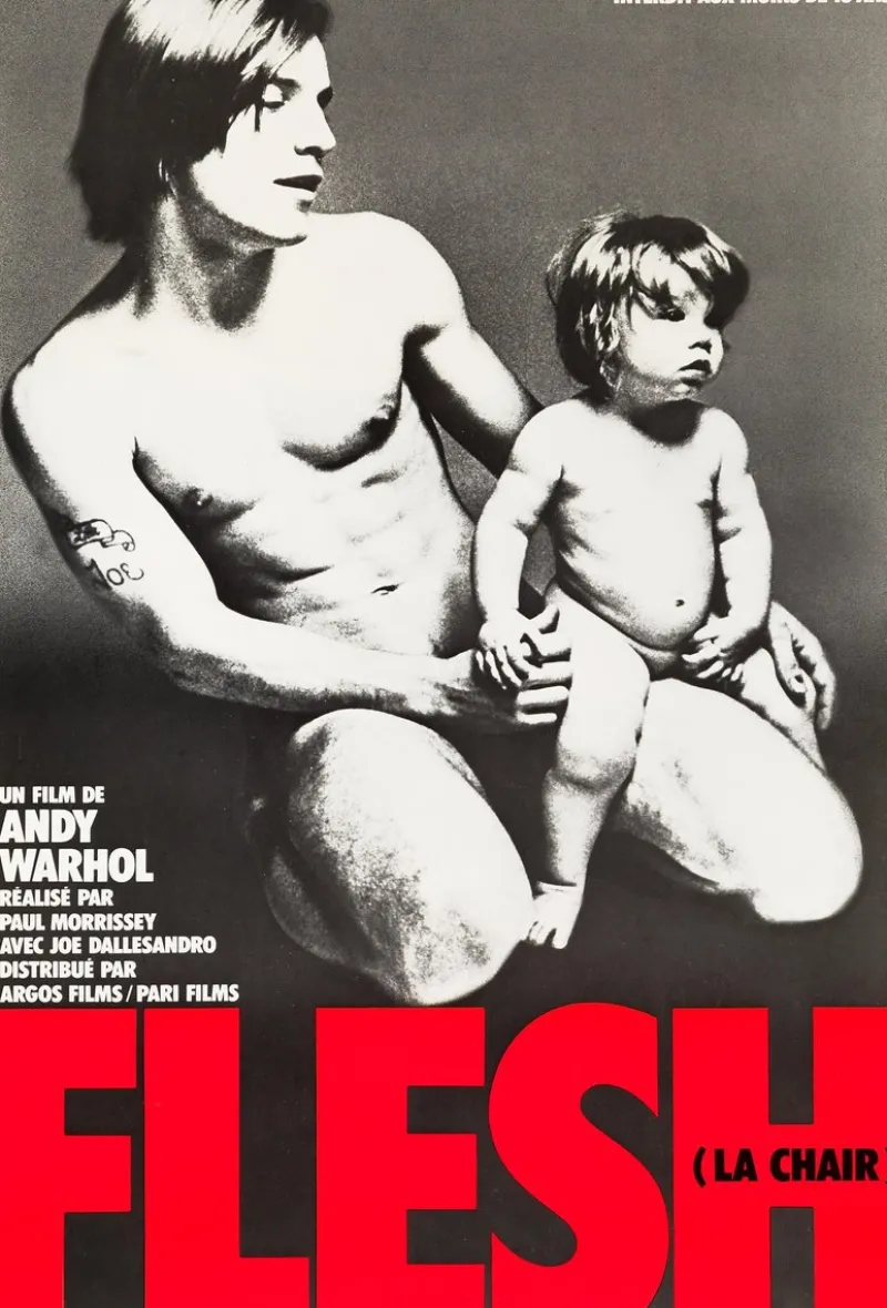 Pamono Andy Warhols Flesh Original Vintage Movie Poster, French, 1968> Posters