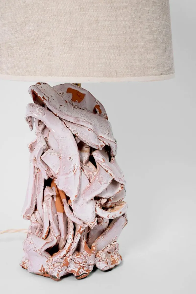 Pamono Angkor White Lamp by Barracuda Interiors