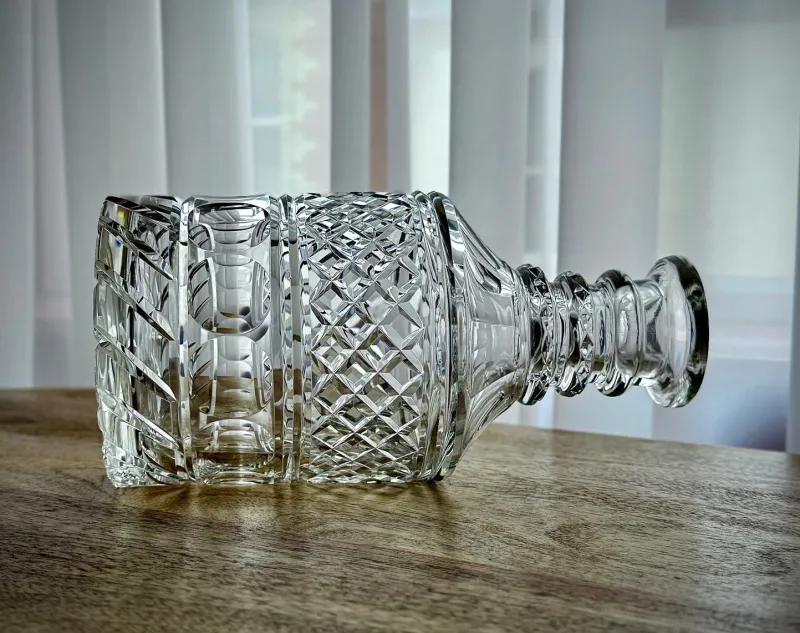Pamono Anglo-Irish William IV Cut Glass Decanter, 1835> Bottles, Carafes & Jugs
