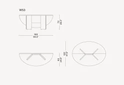 Discount Pamono Antella Dining Table by Kazuhide Takahama for Cassina