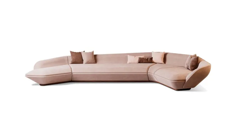 Outlet Pamono Antelope Canyon Corner Sofa by Alma De Luce