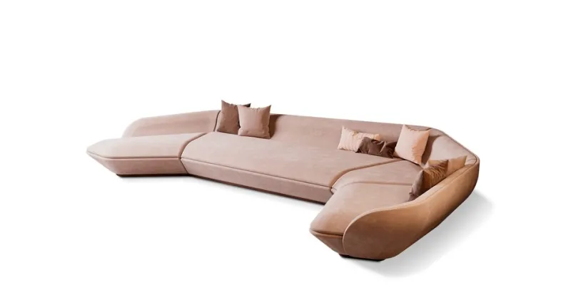 Outlet Pamono Antelope Canyon Corner Sofa by Alma De Luce