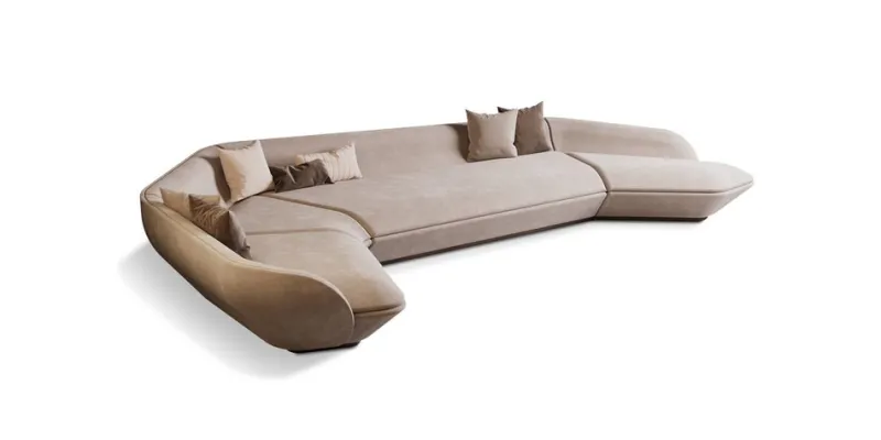 Outlet Pamono Antelope Canyon Corner Sofa by Alma De Luce