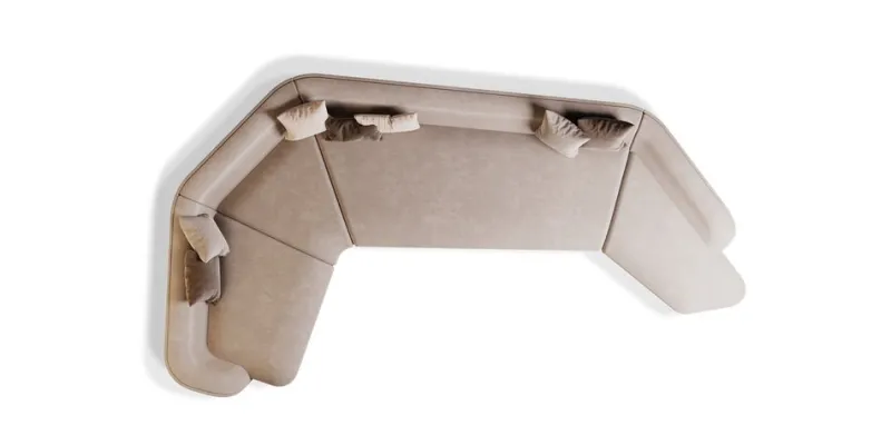 Outlet Pamono Antelope Canyon Corner Sofa by Alma De Luce