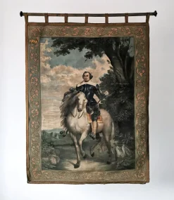 Pamono Anthonis Van Dyck, Portrait of the Spanish Ambassador Francisco De Moncada, Early 19th Century, Print on Canvas> Old Masters