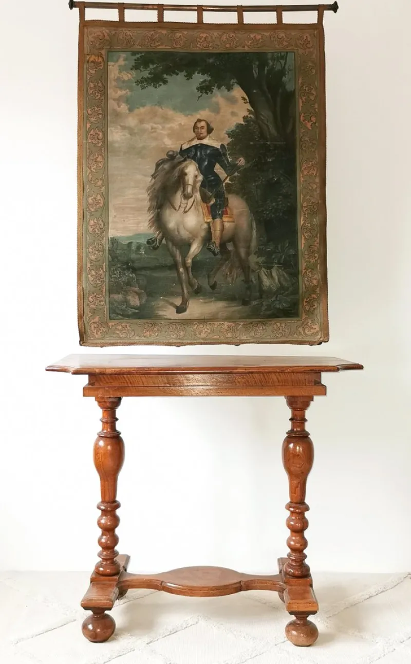 Pamono Anthonis Van Dyck, Portrait of the Spanish Ambassador Francisco De Moncada, Early 19th Century, Print on Canvas> Old Masters