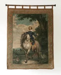 Pamono Anthonis Van Dyck, Portrait of the Spanish Ambassador Francisco De Moncada, Early 19th Century, Print on Canvas><noscript><img width=