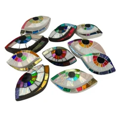 Discount Pamono Anti Evil Eye Mosaic #11 Wall Sculpture by Ruth Minola Scheibler