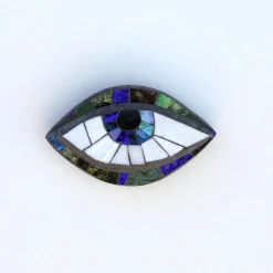 Pamono Anti Evil Eye Mosaic #23 Wall Sculpture by Ruth Minola Scheibler><noscript><img width=