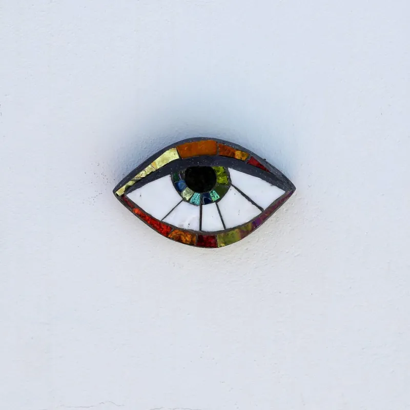 Pamono Anti Evil Eye Mosaic #26 Wall Sculpture by Ruth Minola Scheibler> Wall Decor