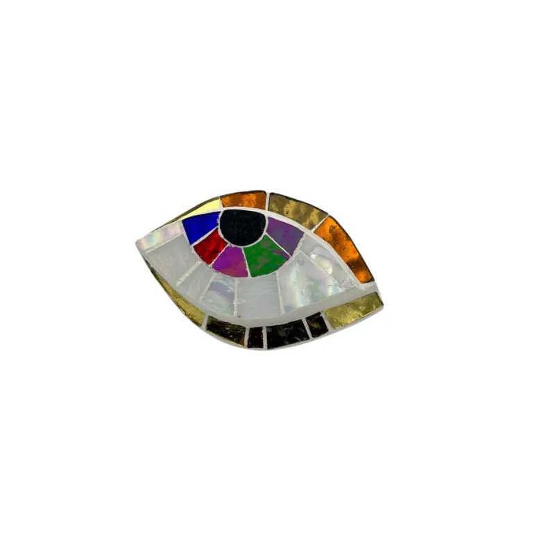 Pamono Anti Evil Eye Mosaic #14 Wall Sculpture by Ruth Minola Scheibler> Wall Decor