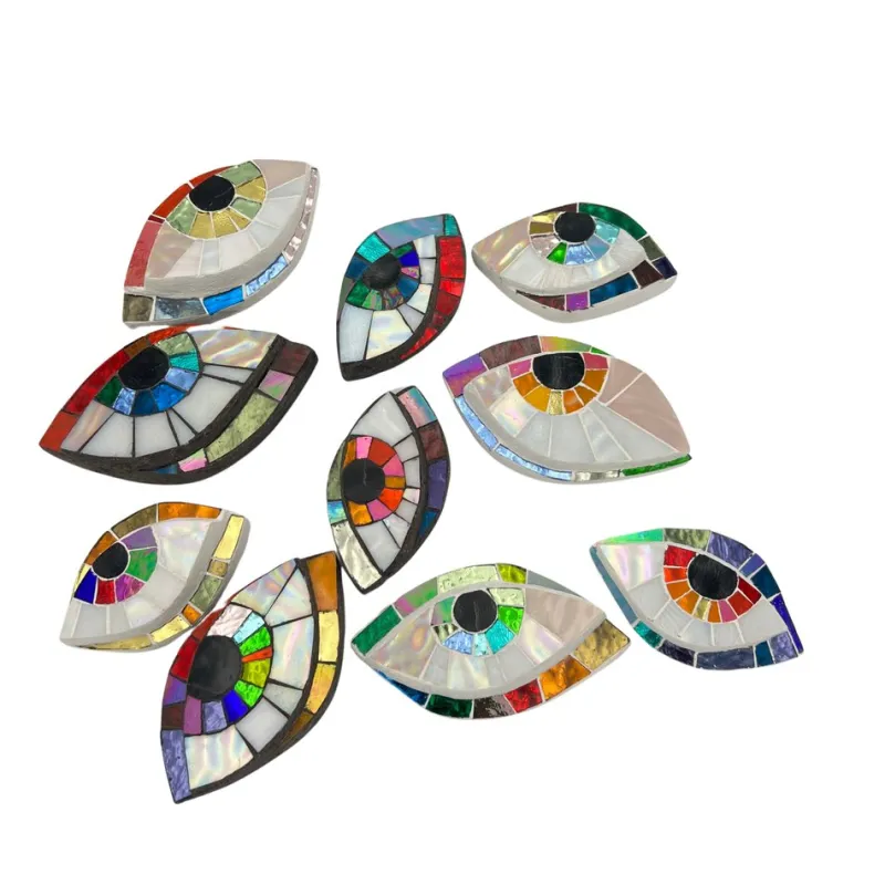 Pamono Anti Evil Eye Mosaic #14 Wall Sculpture by Ruth Minola Scheibler> Wall Decor