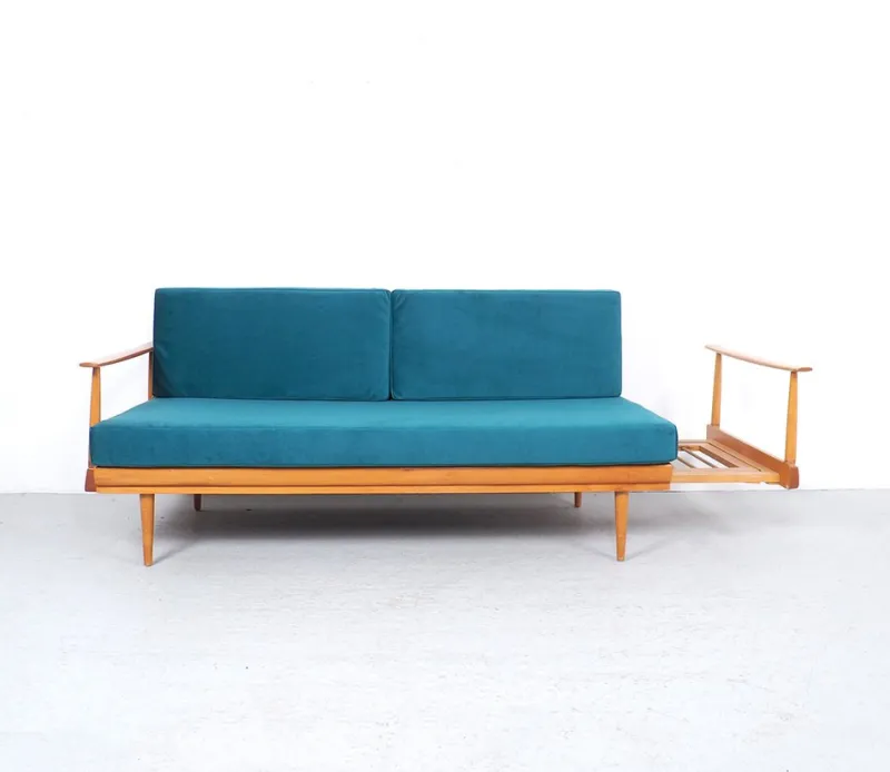 Hot Pamono Antimott Daybed from Walter Knoll / Wilhelm Knoll, 1950s