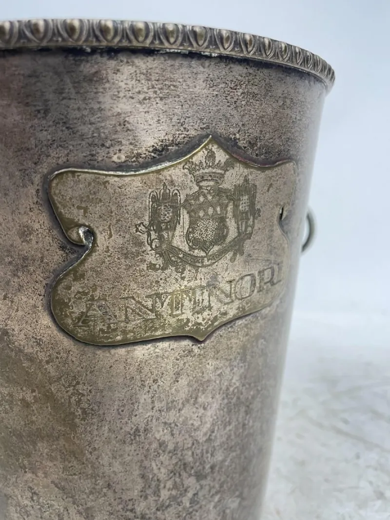 Pamono Antinori Copper Champagne Bucket, 1940s