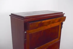 Pamono Antique Abattant Cabinet with Large Drawers, 1890s><noscript><img width=