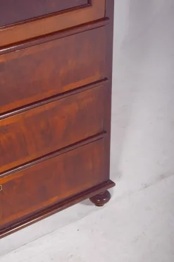 Pamono Antique Abattant Cabinet with Large Drawers, 1890s><noscript><img width=