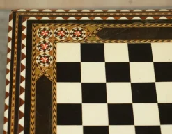 Online Pamono Antique Anglo Indian Chess Board Games Table, 1920s
