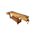 Hot Pamono Antique Apple Wood Carpenters Table, 1800s