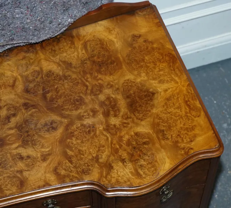 Hot Pamono Antique Art Deco Dressing Table in Walnut, 1920s