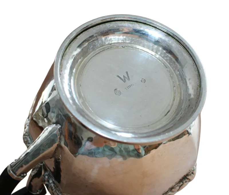 Pamono Antique Art Deco Silver Tea Service by Laurits Berth, Set of 4> Coffee & Tea Service