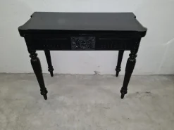 Pamono Antique Art Nouveau Black Game Table> Game Tables