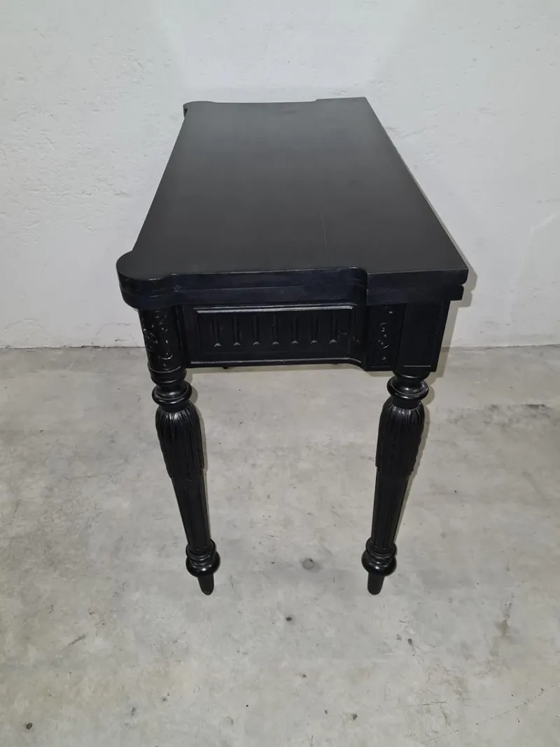 Pamono Antique Art Nouveau Black Game Table> Game Tables