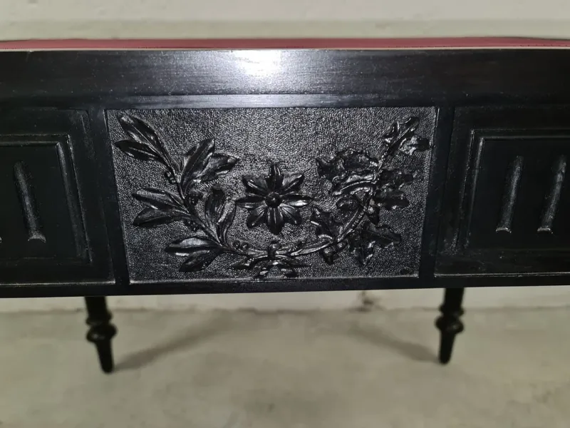 Pamono Antique Art Nouveau Black Game Table> Game Tables