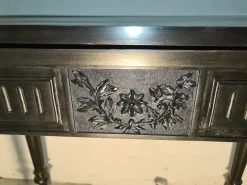 Pamono Antique Art Nouveau Black Game Table><noscript><img width=