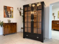 Pamono Antique Art Nouveau Display Cabinet, 1890s> Cabinets & Wardrobes