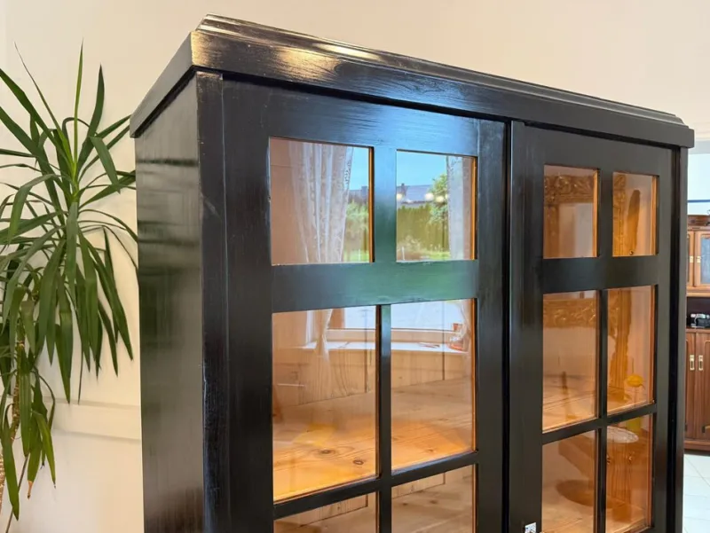 Pamono Antique Art Nouveau Display Cabinet, 1890s> Cabinets & Wardrobes