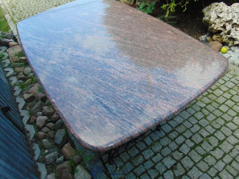 Pamono Antique Art Nouveau Marble Table> Garden Tables
