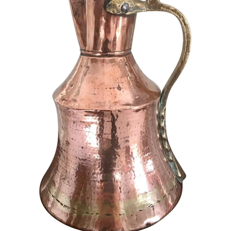 Pamono Antique Arts & Crafts Copper and Brass Milk Jug> Bottles, Carafes & Jugs