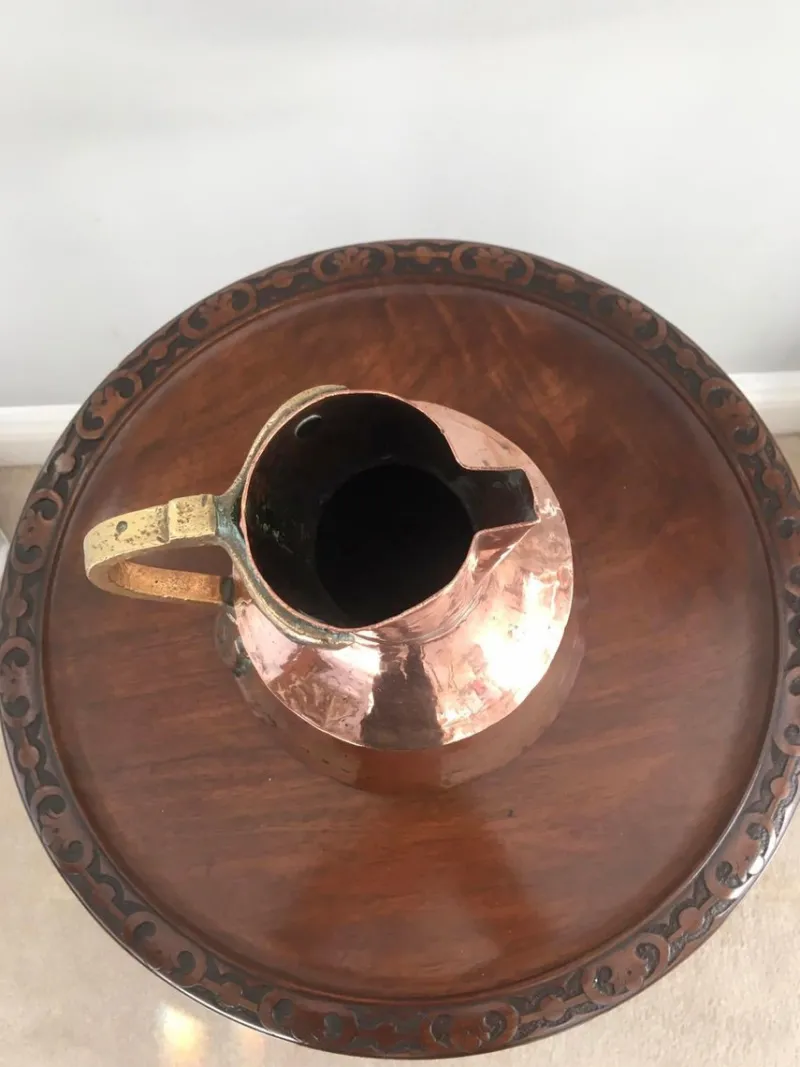 Pamono Antique Arts & Crafts Copper and Brass Milk Jug> Bottles, Carafes & Jugs