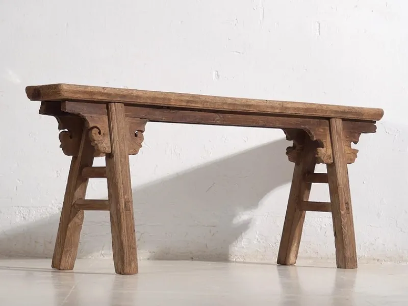 Online Pamono Antique Asian Bench, 1870s