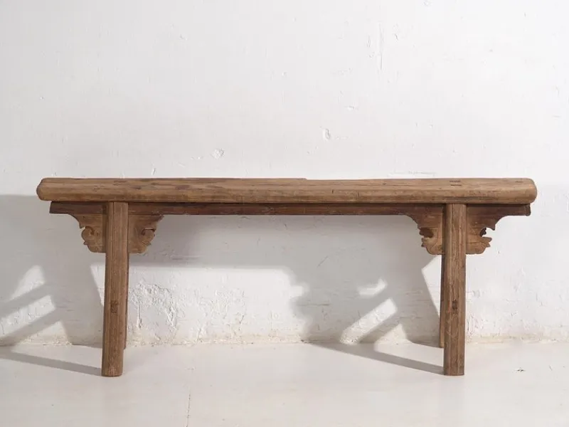 Online Pamono Antique Asian Bench, 1870s