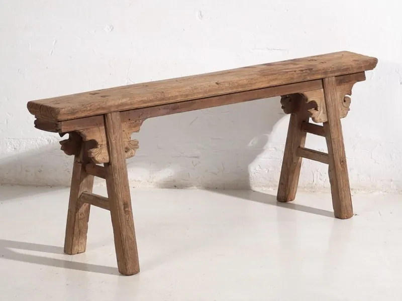 Online Pamono Antique Asian Bench, 1870s