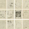 Pamono Antique Astronomy Prints by Bell, 1797, Set of 12