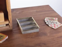 Best Pamono Antique Austrian Folk Card Table, 1900s