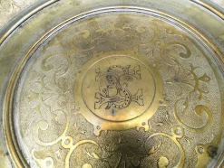 Hot Pamono Antique Austro-Hungarian Fruit Bowl with Butterflies by Albrecht Kohler