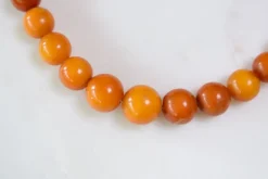 Best Pamono Antique Baltic Amber Choker Necklace, 1940s