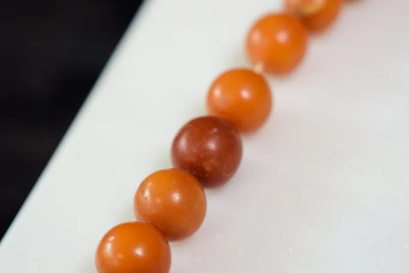 Best Pamono Antique Baltic Amber Choker Necklace, 1940s
