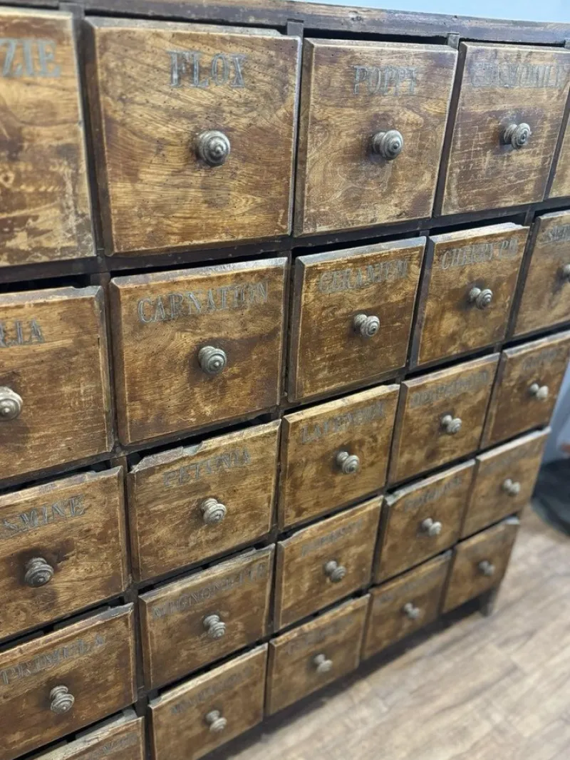 Pamono Antique Bank of Shop 25 Drawers> Dressers, Commodes & Chests
